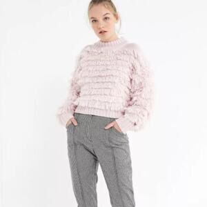 UO Layla Looped Mock-Neck Sweater